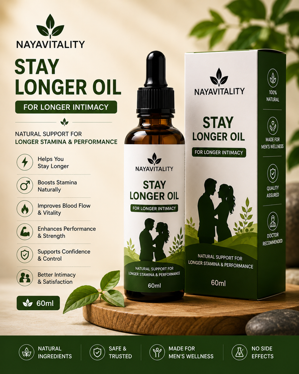 Stay Longer Oil β Stamina & Performance Support