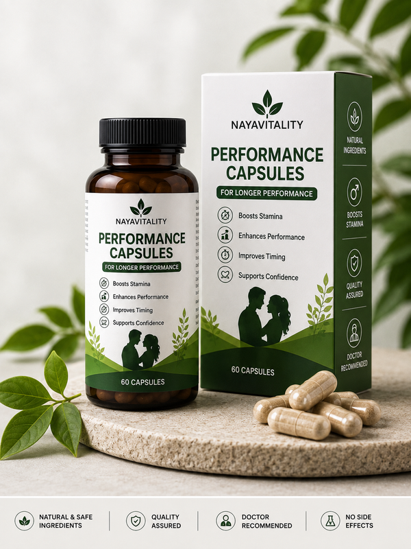 Performance Capsules – Strength & Stamina Boost